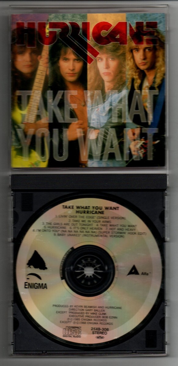 CD Hurricane Take What You Want 25XB308PROMO ENIGMA プロモ /00110 CD Hurricane Take What You Want 25XB308PROMO ENIGMA プロモ