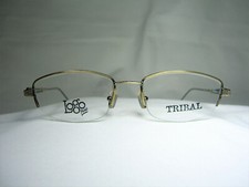 Logo Paris eyeglasses half rim oval square frames men's women's NOS vintage