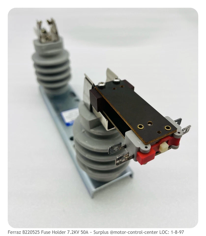 Ferraz Shawmut B220525 держатель предохранителя 7.2KV-50A ~ B220525 - Изображение 2 из 4