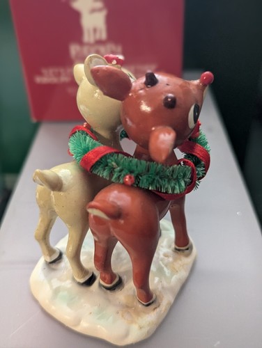 Dept 56 Rudolph Red-Nosed Reindeer Clarice Lets Celebrate Together Figurine 3" - Picture 3 of 5