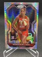 2021 Panini Prizm WNBA #5 Monique Billings - Atlanta Dream HYPER PRIZM 