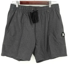 Hurley Men's Heather Volley 17" Walk Boardshorts Swimwear Grey  S / M / L / XL