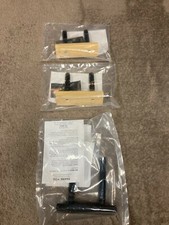 Modern looking style guitar wall hook hanger lot of 3 two wood eco one standard