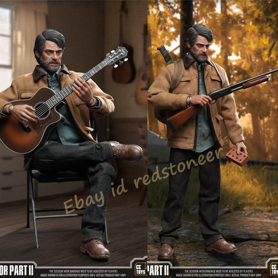 CCTOYS The Last of Us JOE 1/6 12" Scale Collectible Action Figures In Stock NEW