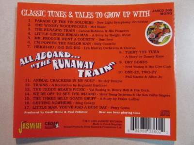 ALL ABOARD THE RUNAWAY TRAIN CLASSIC TUNES & TALES TO GROW UP WITH