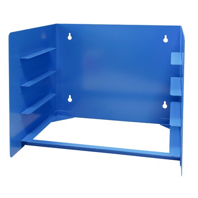 ADB Wandhalter  Kleinteilemagazin Tegowand Stahlblechkasten 4x Fächer , leer