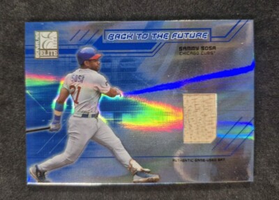 2004 Donruss Elite Back to the Future Bats /100 Sammy Sosa Hee Seop Choi #BF-9 
