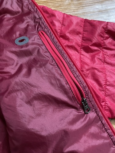REI Red Quilted Lightweight Spring/Fall Full Zip Jacket Girls Size Medium - Picture 13 of 21