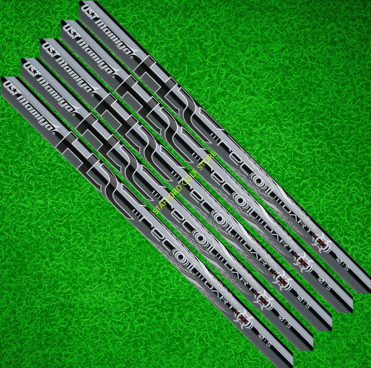 UST MAMIYA Recoil Dart HDC Graphite Iron Shafts .370 Tip Regular Flex Set Of 5 New Rujbflxgrffdrvhc