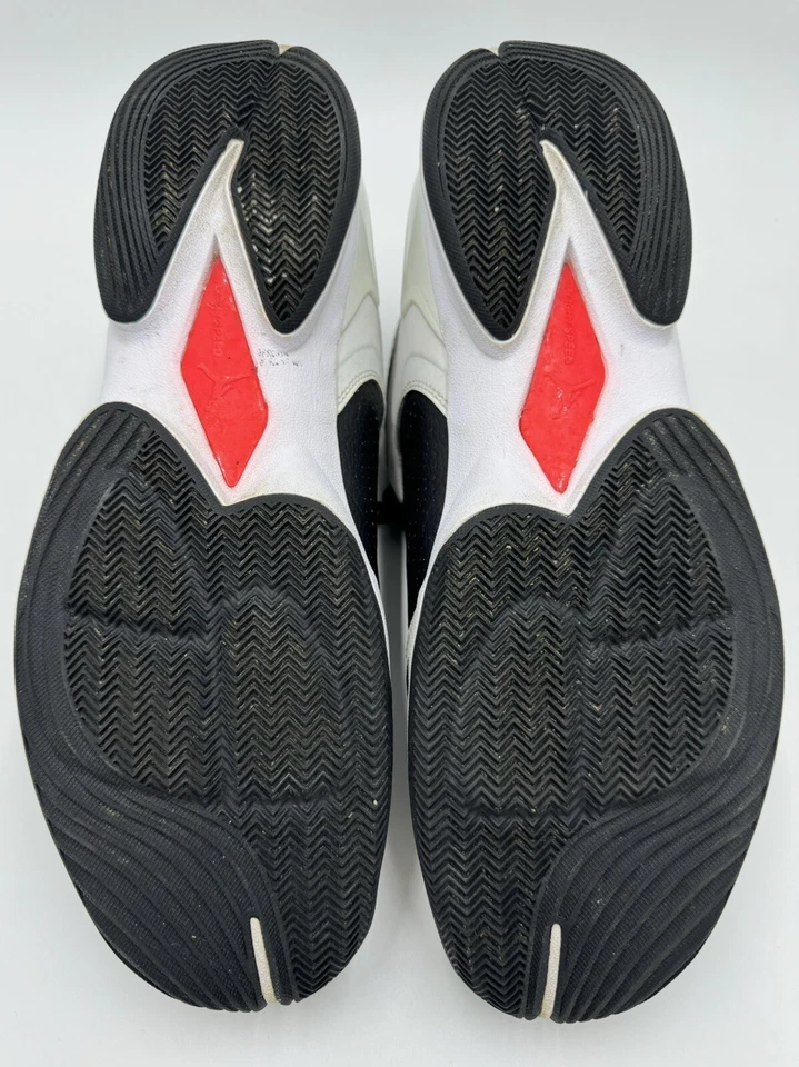 Nike Jordan Super Fly 4 masculino tamanho 14 preto branco 819163-002 EUA - Imagem 3 de 4