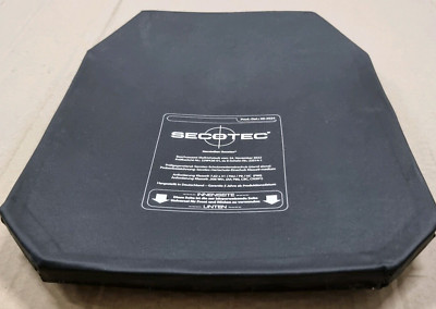 SECOTEC -Kl.9 / SK4 SAPI ballistische Einlage/Platte-kugelsicher f Schutzweste X