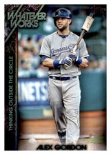 Alex Gordon 2015 Topps Update Whatever Works Card #WW-15
