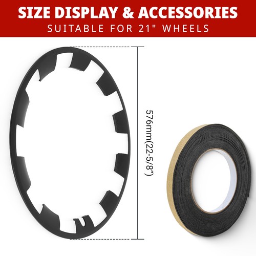 21 inch 4PCS Rim Wheel Protector Wheel Protectors for Tesla Model Y 2018-2024 - Picture 2 of 17