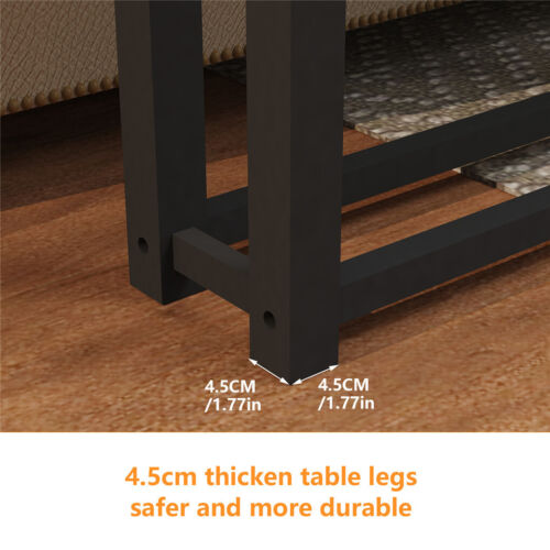 Various Style Premium Wood Hall Console Table Narrow Skinny Sofa Table Furniture - Picture 12 of 44