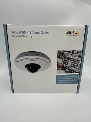 Dome Cameras Axis M5013 Axis M5013 PTZ Dome Network Camera New