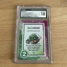 SDCC 2024 Doomlings Holofoil Seconder Card SE Promo CGC Gem Mint 10 Exclusive