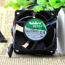 Nidec TA225DC B35198-35 6025 6cm 12V 0.14A Chassis Cooling Industrial Fan Quiet