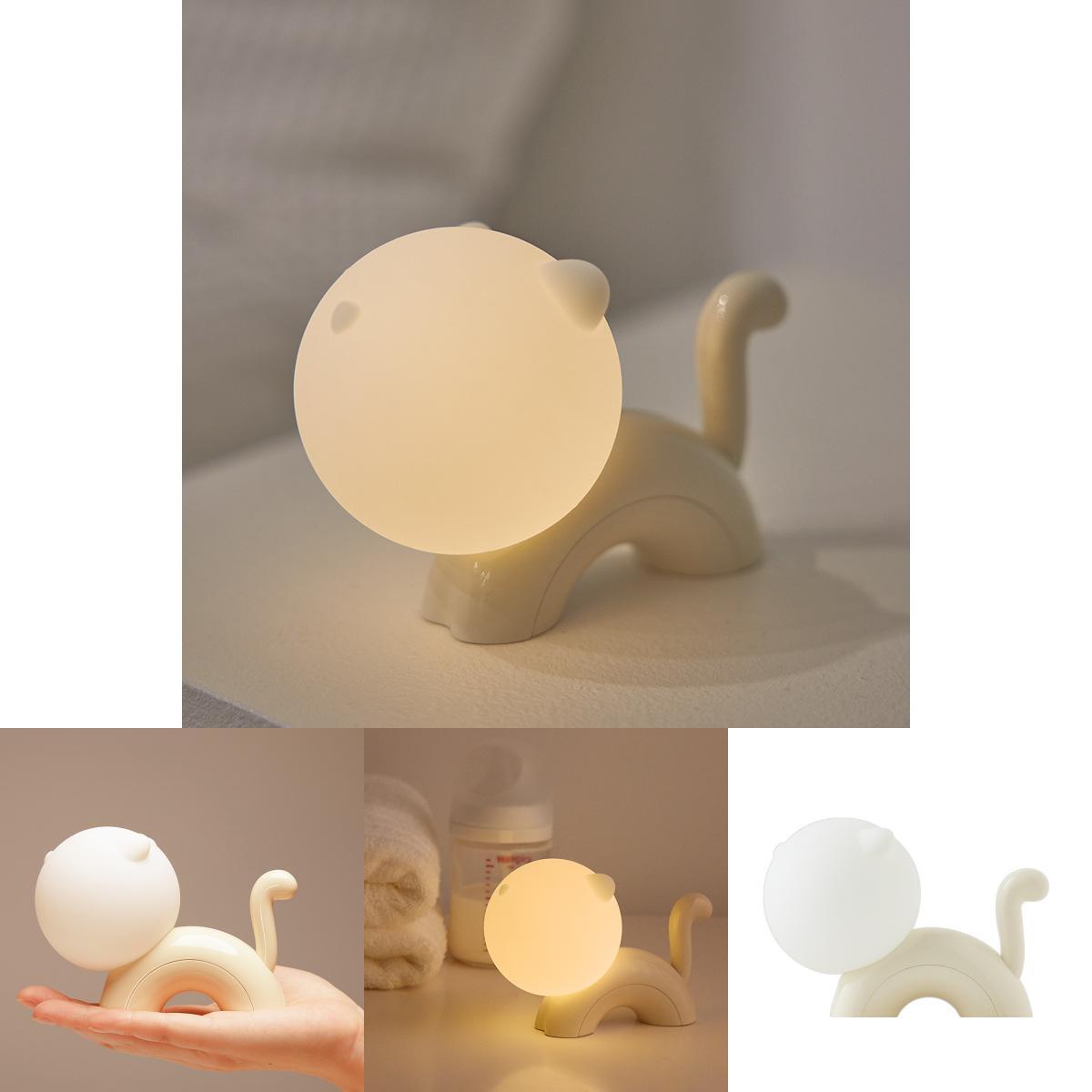 Touch Sensor Silica Gel Bedside Lamp In Cartoon Style Long Lifespan Led Light eBay