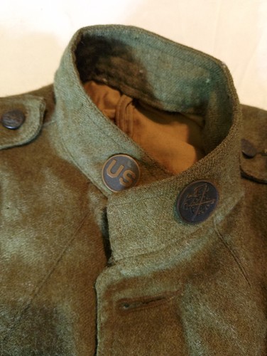 WW1 WWI US Uniforms Tunic Style & WW1 Summer Uniform Bundle Lot - Picture 14 of 23