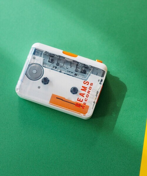 BEAMS RECORDS travis scott GQ Japan Skelton Cassette Player BEAMS RECORDS travis scott GQ Japan Skelton Cassette Player