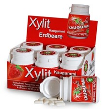 XYLIT KAUGUMMI ERDBEERE | 1440 Stk | 100% Xyl...