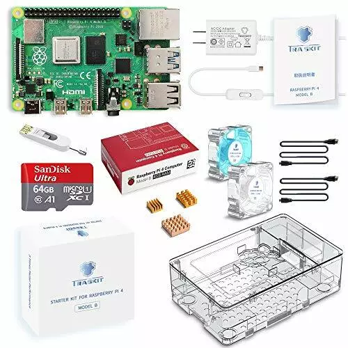 (2個) Raspberry Pi 4 8GB + 付属品