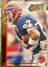 1992 Action Packed Don Beebe #17 Buffalo Bills