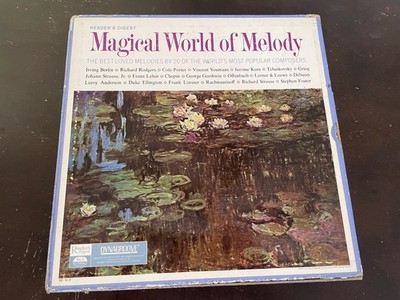 Reader's Digest Magical World Of Melody (Vinyl Album, LP) Box Set Of 10 1964 Vtg