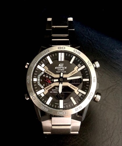 Casio Edifice ECB2000YD1AJF Tough Solar Watch Bluetooth World Time Pro