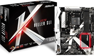 ASRock X370 Killer SLI Mainboard AMD Ryzen X370 Sockel AM4 ATX M.2 USB-C 3.1