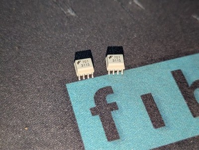 HCPL-0701 || Fairchild oder Agilent || Darlington Optocouplers  || 5 pieces