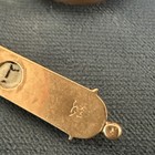 14k gold Religious Pendants Mezuzah Scroll and Ten Commandments 5-6 Grams — photo 3