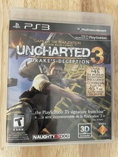 PS3 Uncharted 3 Not For Resale Barcode PlayStation 3 PS3