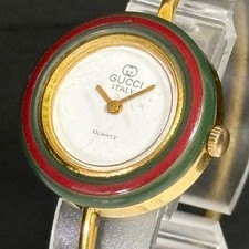 GUCCI Quartz Watch, Non-functional, 10 interchangeable bezels.