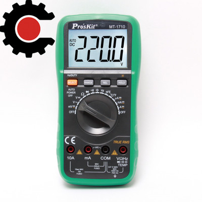 Eclipse Tools Pro'sKit 3-3/4 Digit 3999 Count True RMS Multimeter