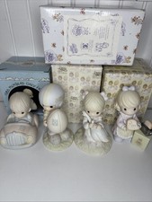 Lot of 4 Precious Moments Figurines  w Boxes