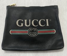 Gucci  Clutch / Aktentasche aus Leder