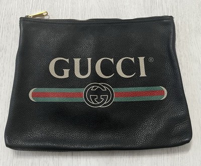 Gucci  Clutch / Aktentasche aus Leder