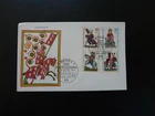 medieval history horse Fur Die Jugend FDC Germany 1970