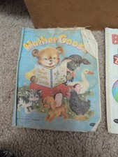 Lot Of 3 Vintage Whitman Real Cloth Books for Children 1950's SEE PICTURES