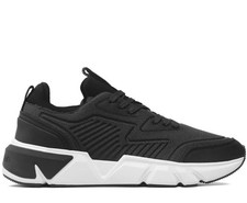 CALVIN KLEIN PRO RUNN LACE-UP KNIT SNEAKERS MEN SHOES HM0HM00647BEH
