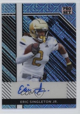 2024 Leaf Metal Collective Light Blue Mojo /60 Eric Singleton Jr Auto 6q5