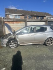 2018 Vauxhall Corsa Sri 1.4 Petrol 5 Door Vxline Damaged Salvage Sliver
