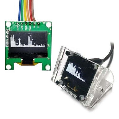 Audio Spektrum Display Analysator mit VU Meter zur Anzeige Musikpegel S