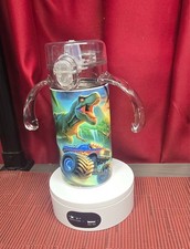 Dinosaurs sippy cup/tumbler hogg brand but pressed by me.