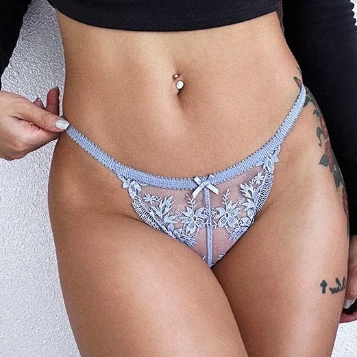 3 Упаковки лот сексуальных женщин видеть через кружева трусики стринги G струнных инструментов чистый нижнее белье - Изображение 3 из 4