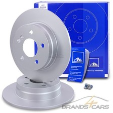 ATE 2x BREMSSCHEIBE VOLL Ø278 HINTEN FÜR MERCEDES BENZ C-KLASSE W204 S204