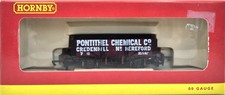 Hornby R6072 5 Plank Open Wagon 7 in Pontithel Chemical Co Credenhill Livery (N)