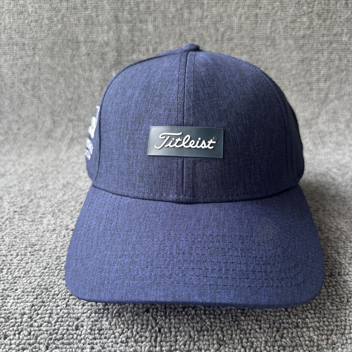 Titleist TravisMathew Golf Dad Hat Strapback Navy Blue Adjustable