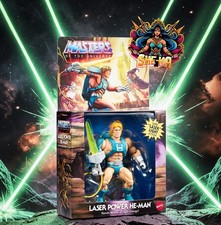 Masters of the Universe Origins Exlusive Mattel MOTU LASER POWER HE MAN Pre Ord.
